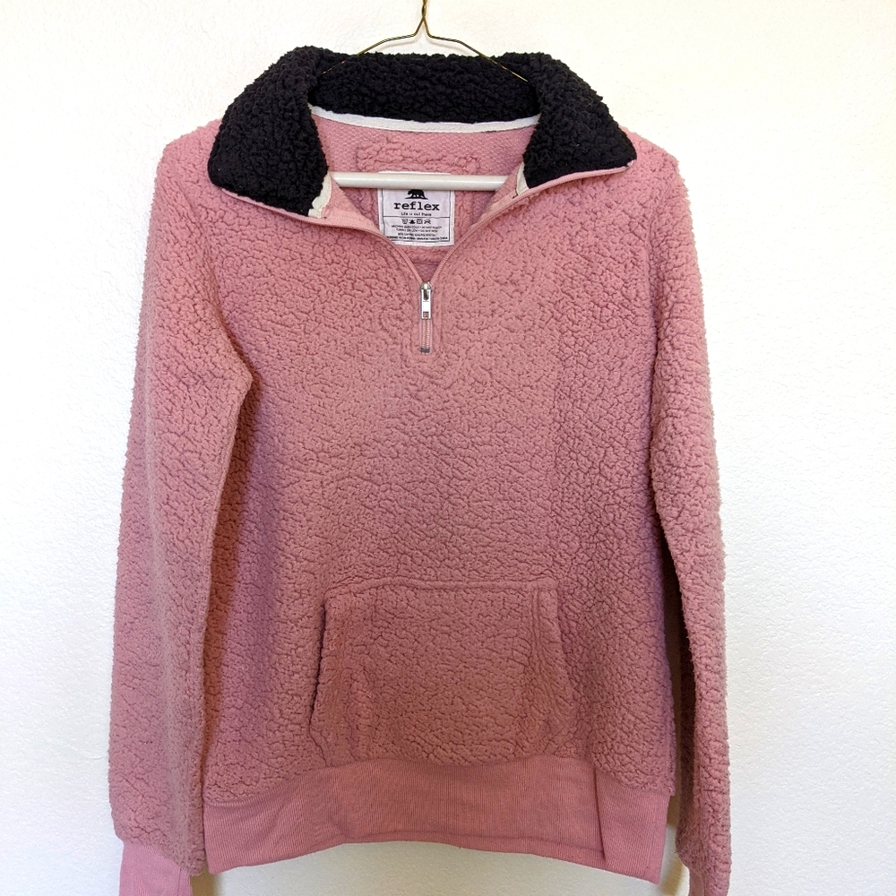 Pink Teddy Sweater